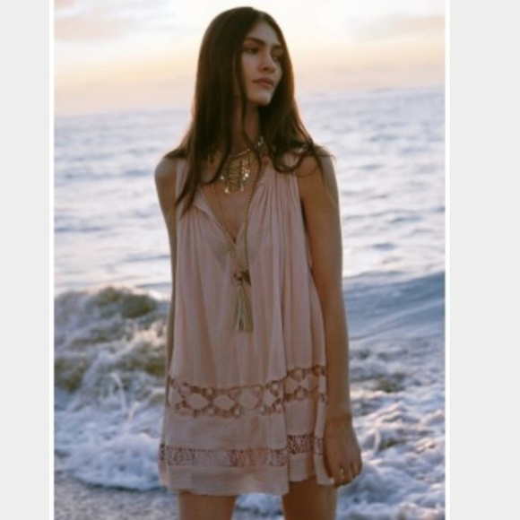 Free People Dresses & Skirts - NWOT Free People One pink babydoll dress